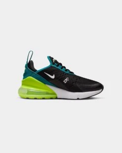 Nike Kids' Nike Air Max 270 (GS) Black/White -Fashion Clothing Store 196152331601 default 0040