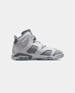Jordan Kids' Air Jordan 6 Retro (GS) "Cool Grey" White/Medium Grey 13 Jordan Kids' Air Jordan 6 Retro (GS) "Cool Grey" White/Medium Grey -Fashion Clothing Store 196153203679 default 0040