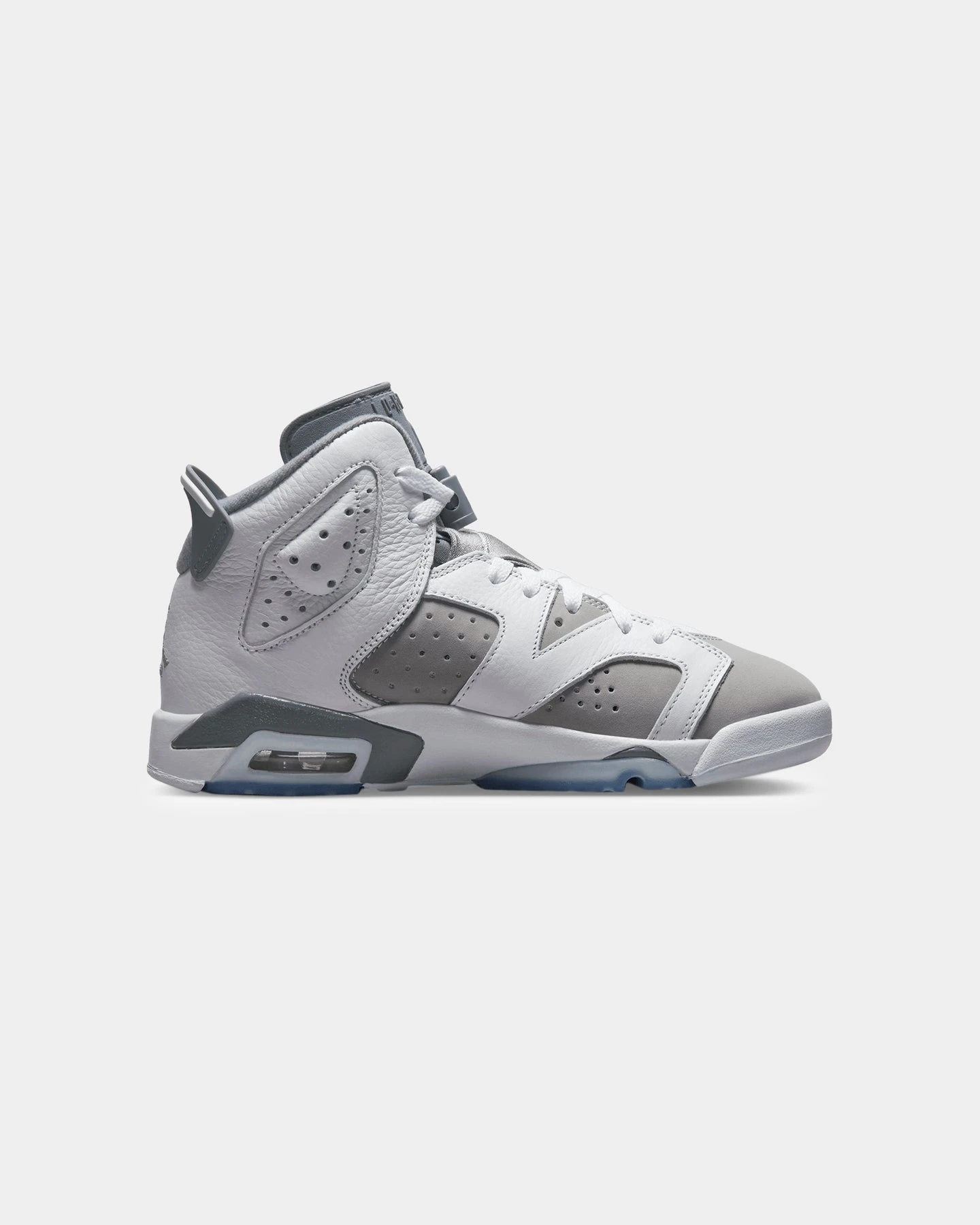 Jordan Kids' Air Jordan 6 Retro (GS) "Cool Grey" White/Medium Grey 6 Jordan Kids' Air Jordan 6 Retro (GS) "Cool Grey" White/Medium Grey - Image 4