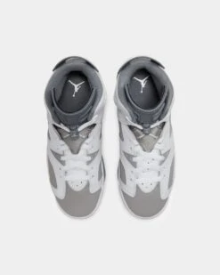 Jordan Kids' Air Jordan 6 Retro (GS) "Cool Grey" White/Medium Grey 16 Jordan Kids' Air Jordan 6 Retro (GS) "Cool Grey" White/Medium Grey -Fashion Clothing Store 196153203679 default 0070