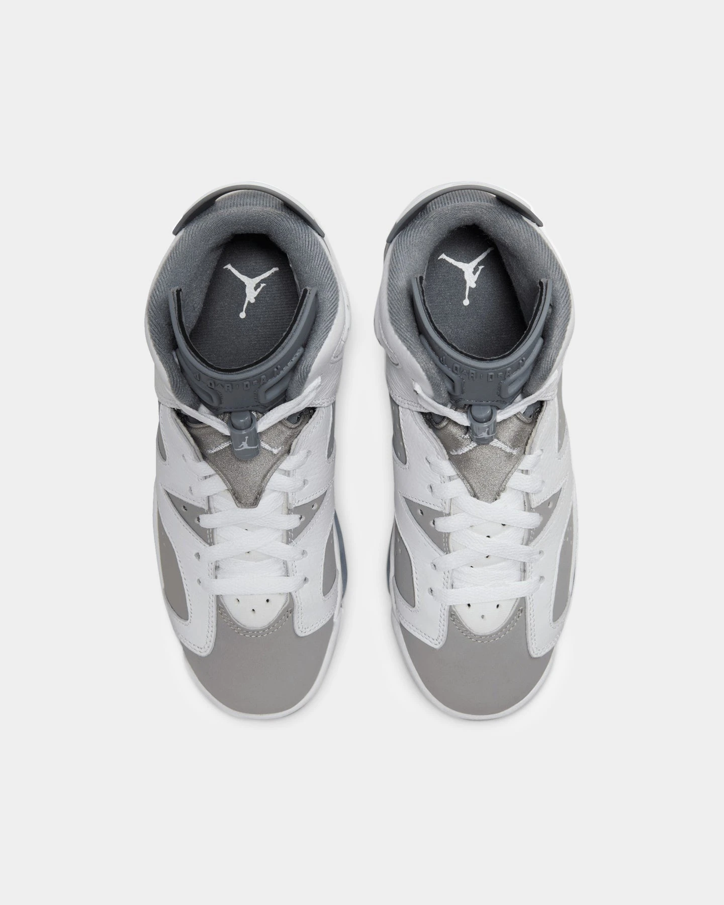 Jordan Kids' Air Jordan 6 Retro (GS) "Cool Grey" White/Medium Grey 9 Jordan Kids' Air Jordan 6 Retro (GS) "Cool Grey" White/Medium Grey - Image 7