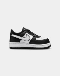 Nike Kids' Toddler Force 1 LV8 2 (TD) Black/White/Black -Fashion Clothing Store 196154680561 default 0040