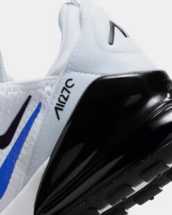 Nike Kids' Air Max 270 (GS) White/Black-Hyper Royal-Summit White -Fashion Clothing Store 196155542172 default 0080
