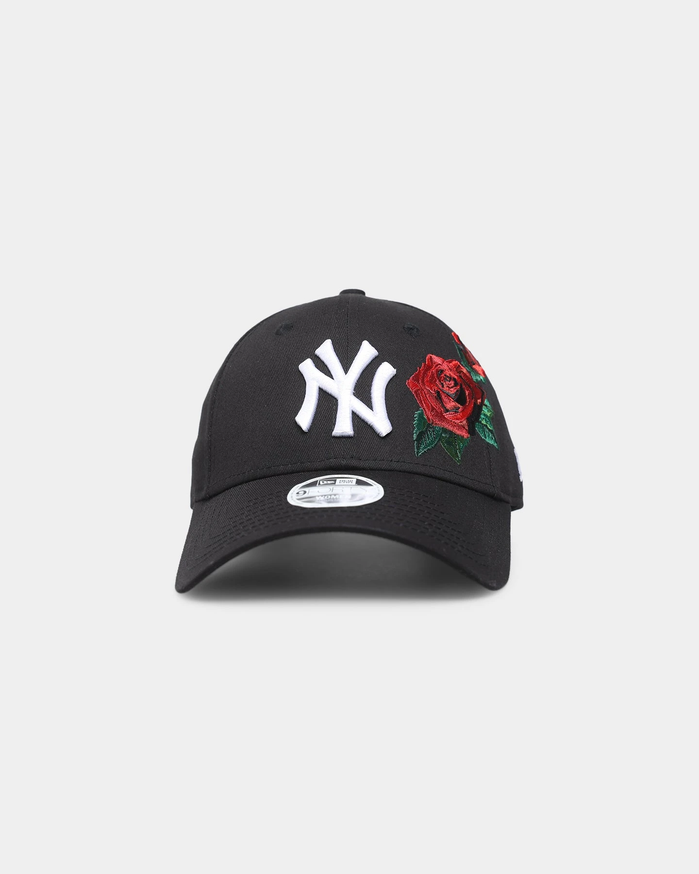 New Era Women's New York Yankees 'Rose Emblem' 9FORTY A-Frame Snapback Black/Rose 3 New Era Women's New York Yankees 'Rose Emblem' 9FORTY A-Frame Snapback Black/Rose