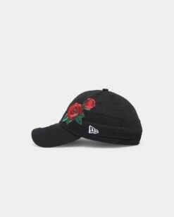New Era Women's Los Angeles Dodgers 'Rose Emblem' 9FORTY Casual Strapback Black/Rose 11 New Era Women's Los Angeles Dodgers 'Rose Emblem' 9FORTY Casual Strapback Black/Rose -Fashion Clothing Store 196172746454 default 0040