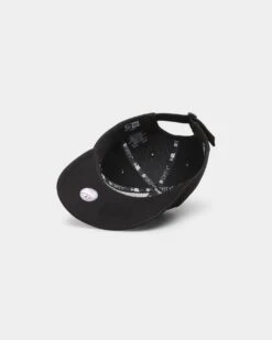 New Era Women's New York Yankees 'Hexagon Script' 9FORTY Strapback Black/Gold 13 New Era Women's New York Yankees 'Hexagon Script' 9FORTY Strapback Black/Gold -Fashion Clothing Store 196175765087 default 0060