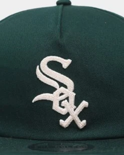 New Era Chicago White Sox 'Chain Stitch' Golfer Snapback Dark Green -Fashion Clothing Store 196175765421 default 0050