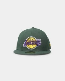 New Era Los Angeles Lakers 'Rifle Green' 59FIFTY Fitted Rifle Green