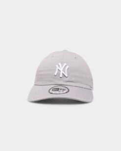 New Era New York Yankees Casual Classic Strapback Light Grey