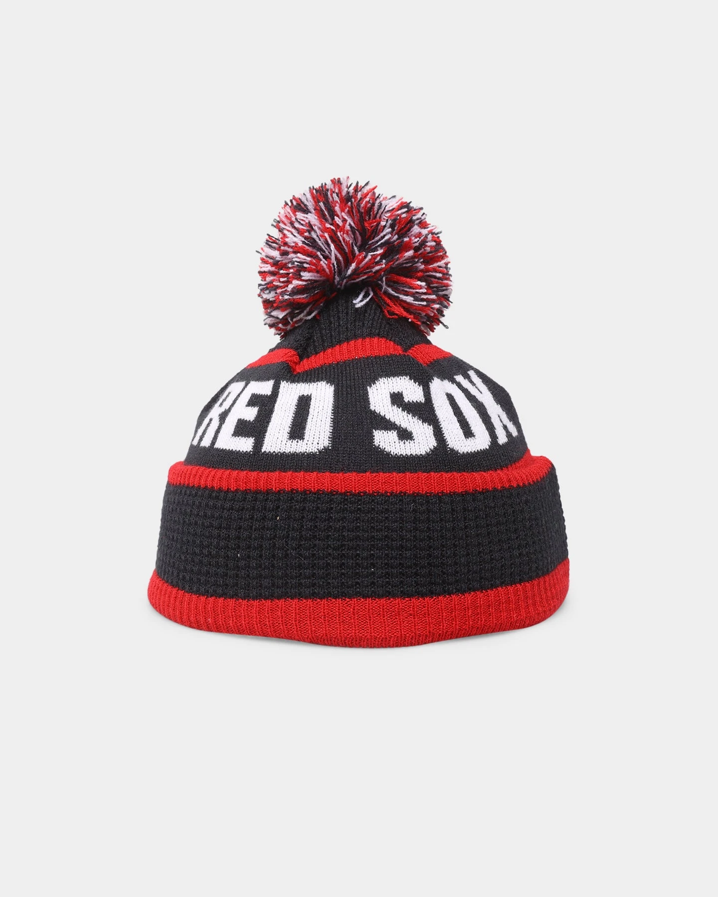 New Era Kids' Boston Red Sox Q222 Waffle Knit Beanie Original Team Colours 5 New Era Kids' Boston Red Sox Q222 Waffle Knit Beanie Original Team Colours - Image 3