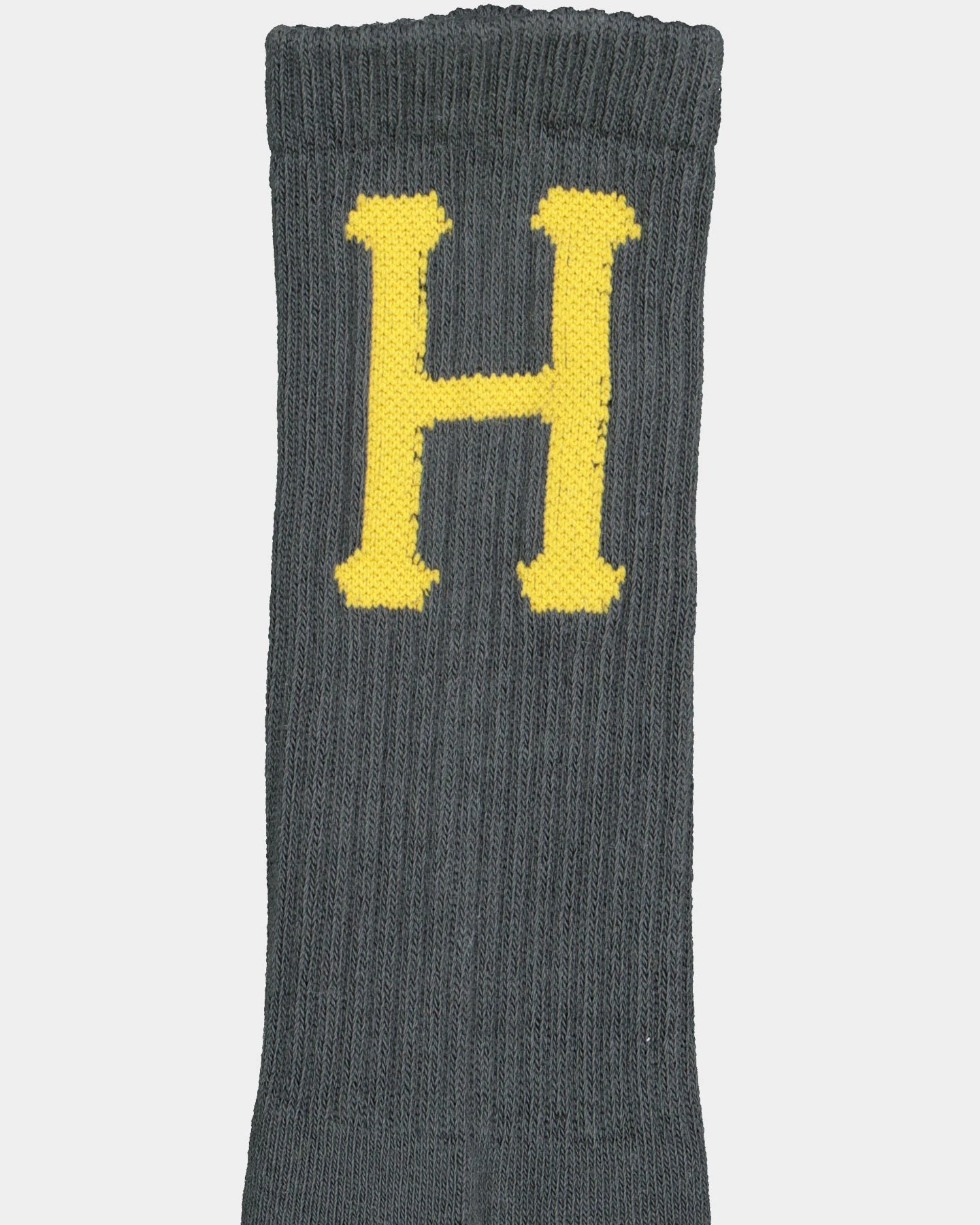 HUF Classic H Crew Socks Gunmetal 5 HUF Classic H Crew Socks Gunmetal - Image 3
