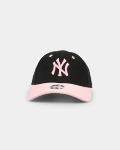 New Era Women's New York Yankees 'Black Pink' 9FORTY Casual Strapback Black/Pink