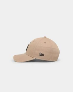 New Era Women's Los Angeles Dodgers 'Camel Ivory' 9FORTY Strapback Camel/Black -Fashion Clothing Store 196499494359 default 0040