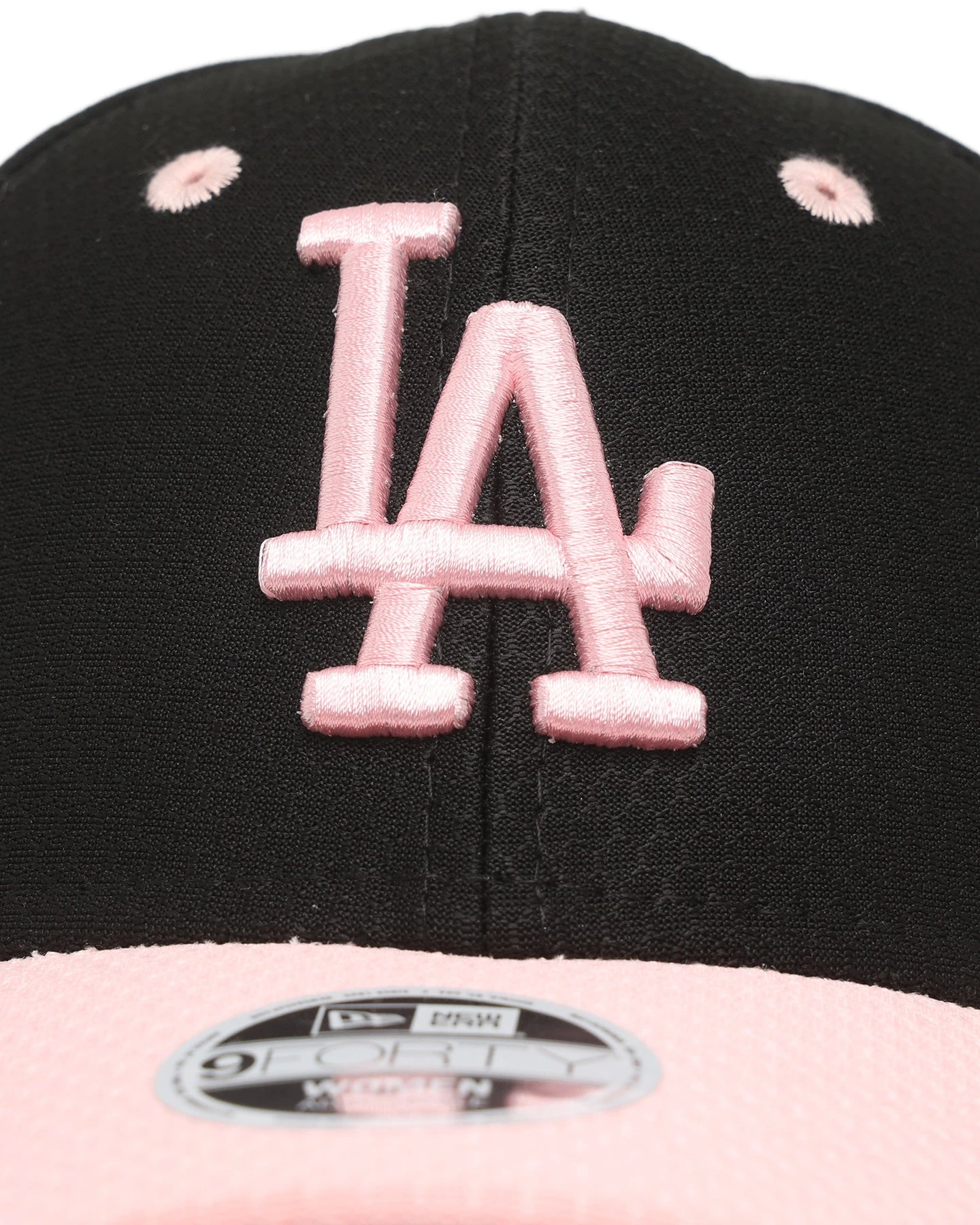 New Era Women's Los Angeles Dodgers 'Black Pink' 9FORTY Casual Strapback Black/Pink 7 New Era Women's Los Angeles Dodgers 'Black Pink' 9FORTY Casual Strapback Black/Pink - Image 5