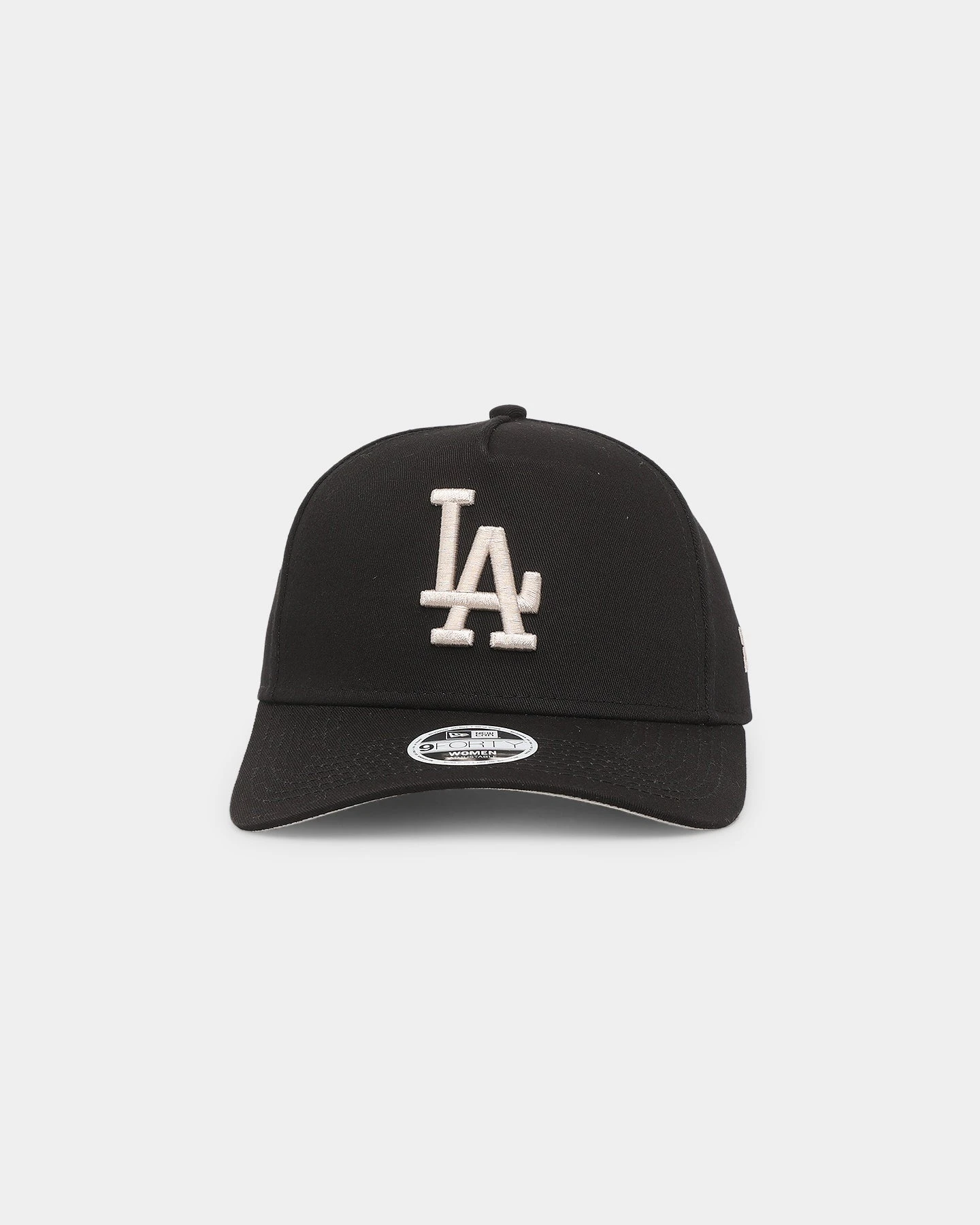 New Era Women's Los Angeles Dodgers 'Black Stone' 9FORTY A-Frame Strapback Black/Stone 3 New Era Women's Los Angeles Dodgers 'Black Stone' 9FORTY A-Frame Strapback Black/Stone