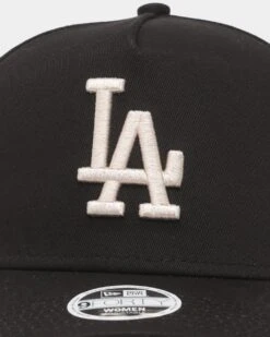 New Era Women's Los Angeles Dodgers 'Black Stone' 9FORTY A-Frame Strapback Black/Stone 12 New Era Women's Los Angeles Dodgers 'Black Stone' 9FORTY A-Frame Strapback Black/Stone -Fashion Clothing Store 196499494434 default 0050