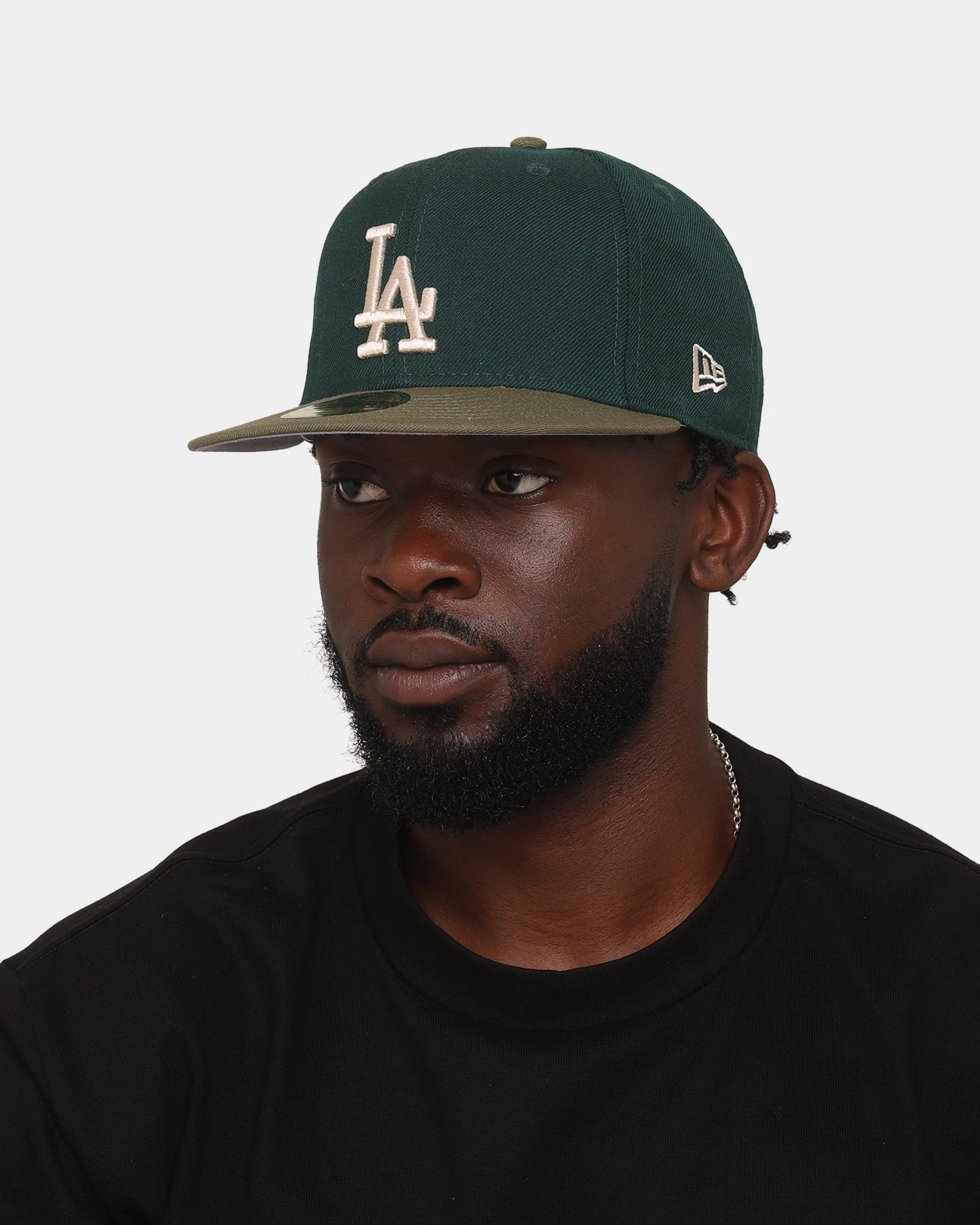 New Era Los Angeles Dodgers 'Greens' 59FIFTY Fitted Dark Green 4 New Era Los Angeles Dodgers 'Greens' 59FIFTY Fitted Dark Green - Image 2