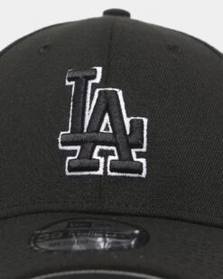 New Era Los Angeles Dodgers 39THIRTY Fitted Black/White -Fashion Clothing Store 196499501194 default 0050