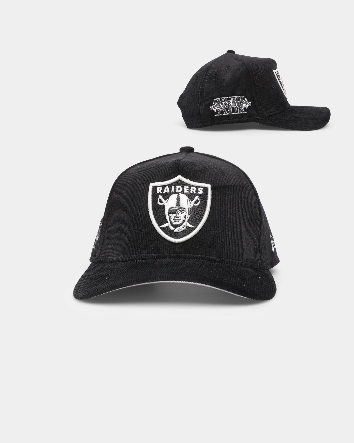 New Era Oakland Raiders 'Classic Corduroy' 9FORTY A-Frame Snapback Black 3 New Era Oakland Raiders 'Classic Corduroy' 9FORTY A-Frame Snapback Black
