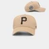 '47 BRAND 47 Brand Pittsburg Pirates 'Khaki Stadium' Sure Shot 47 MVP DT Snapback Khaki/Black -Fashion Clothing Store 196505308212 default 0010