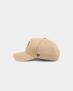 '47 BRAND 47 Brand Pittsburg Pirates 'Khaki Stadium' Sure Shot 47 MVP DT Snapback Khaki/Black -Fashion Clothing Store 196505308212 default 0040