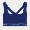Calvin Klein Women's Athletic Unlined Bralette Blue Depth -Fashion Clothing Store 196807153060 default 0080