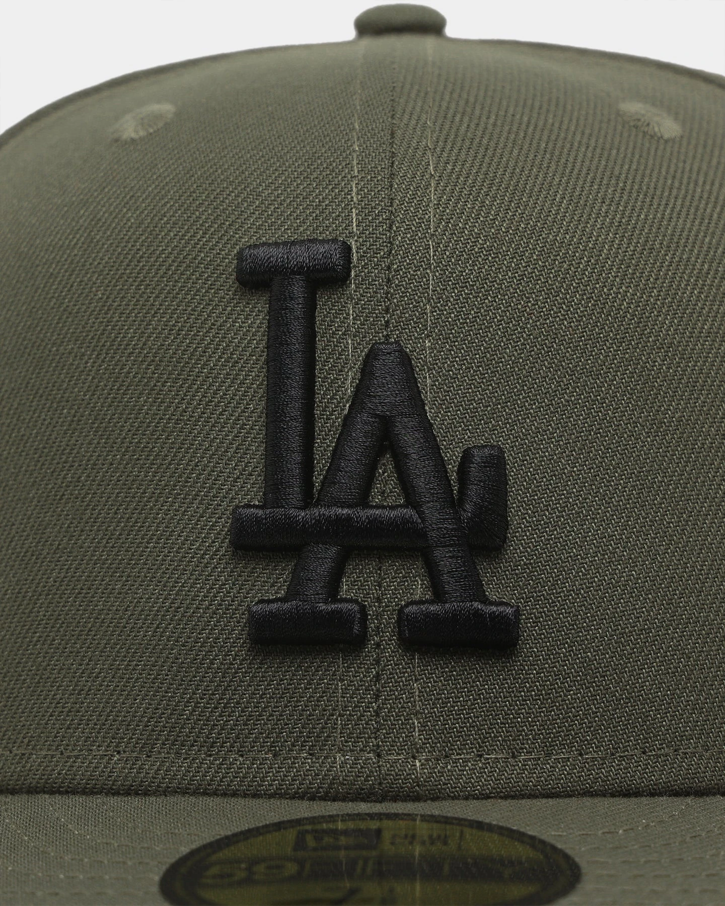 New Era Los Angeles Dodgers 'Olive Black' 59FIFTY Fitted Olive/Black 7 New Era Los Angeles Dodgers 'Olive Black' 59FIFTY Fitted Olive/Black - Image 5