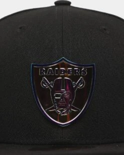 New Era Las Vegas Raiders 59FIFTY Fitted Black/Iridescent -Fashion Clothing Store 196819020930 default 0050