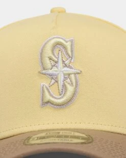 New Era Seattle Mariners 'Butter Popcorn' 9FORTY A-Frame Snapback Yellow 15 New Era Seattle Mariners 'Butter Popcorn' 9FORTY A-Frame Snapback Yellow -Fashion Clothing Store 196821257430 default 0050