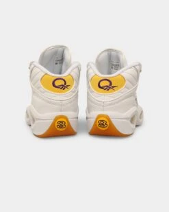 Reebok Question Mid White/Yellow -Fashion Clothing Store 4062061139804 default 0030
