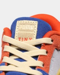 Puma PUMA X TINYCOTTONS Kids' California Pro Suede AC Forever Blue/Aspen Gold 15 Puma PUMA X TINYCOTTONS Kids' California Pro Suede AC Forever Blue/Aspen Gold -Fashion Clothing Store 4064535901849 default 0060