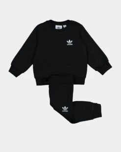 Adidas Infants' Crew Set Black/Black