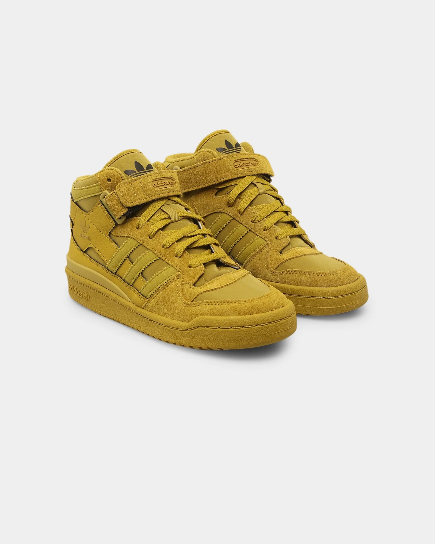 Adidas Women's Forum Mid Pulse Olive/Pulse Olive 4 Adidas Women's Forum Mid Pulse Olive/Pulse Olive - Image 2