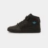Adidas Kids' Forum Mid J Core Black 2 Adidas Kids' Forum Mid J Core Black -Fashion Clothing Store 4065427624631 default 0010