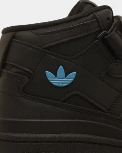 Adidas Kids' Forum Mid J Core Black -Fashion Clothing Store 4065427624631 default 0060