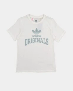 Adidas Kids' T-Shirt White 8 Adidas Kids' T-Shirt White -Fashion Clothing Store 4065429346548 default 0080