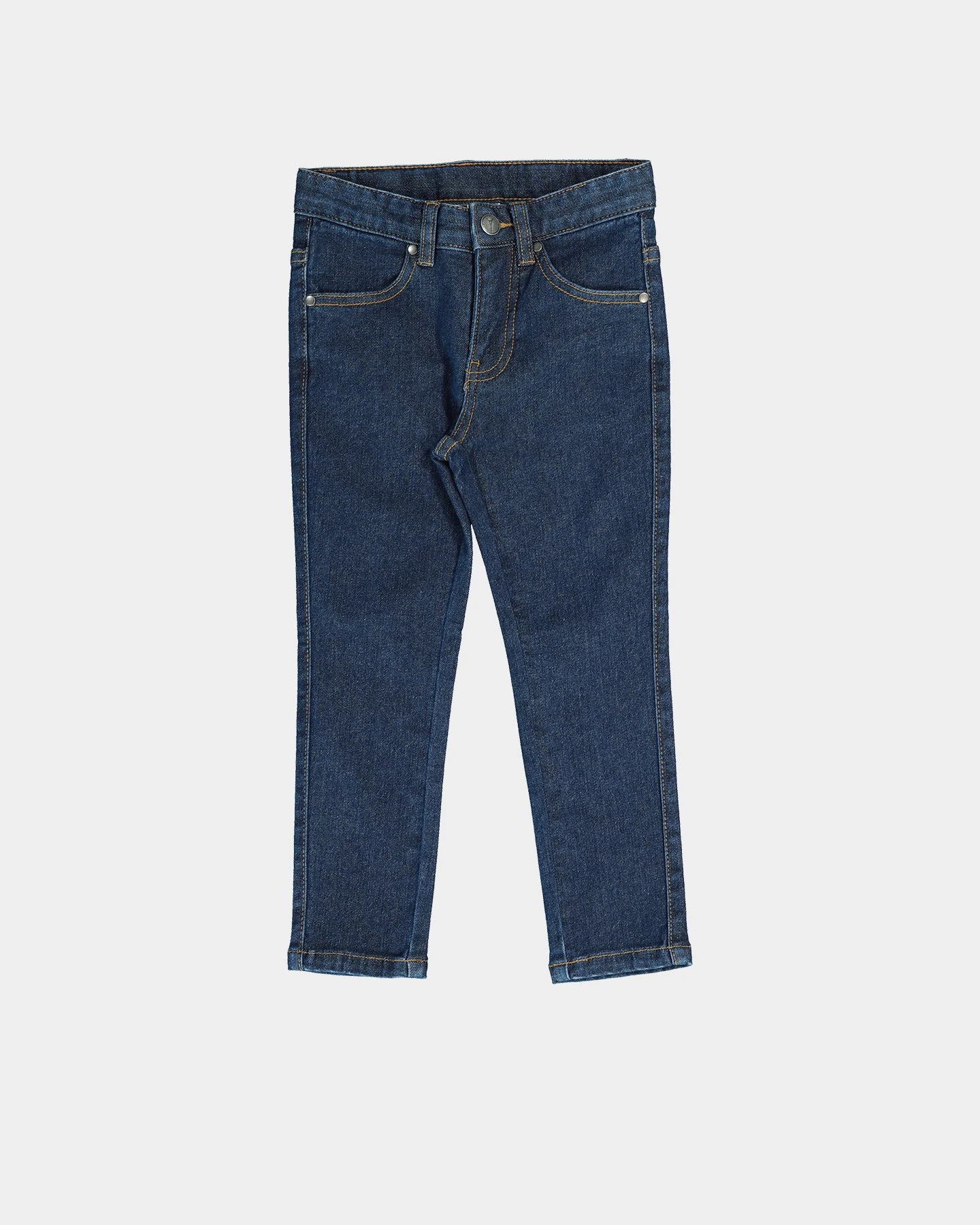 Lil Hommé Kid's Tradition Skinny Jean Indigo 5 Lil Hommé Kid's Tradition Skinny Jean Indigo - Image 3