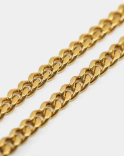 Saint Morta Women's 6MM Cuban Link Chain Gold 11 Saint Morta Women's 6MM Cuban Link Chain Gold -Fashion Clothing Store 4454569023295 normal 0023