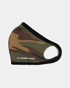 Lil Hommé Youth Camo Bouclier Face Mask Camo -Fashion Clothing Store 4454569174102 default 0030