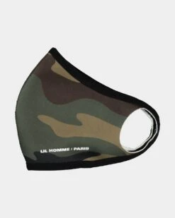 Lil Hommé Youth Camo Bouclier Face Mask Camo -Fashion Clothing Store 4454569174102 normal 0020