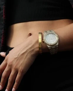 Saint Morta Numerical Bracelet Gold