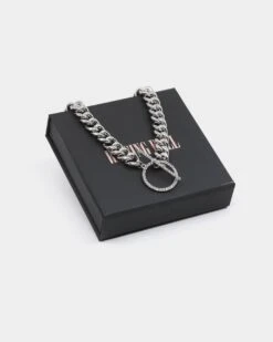 Raising Hell Women's Loop Chain Silver -Fashion Clothing Store 4454569467594 default 00030