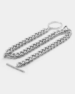 Raising Hell Women's Loop Chain Silver -Fashion Clothing Store 4454569467594 default 00060