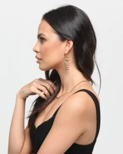 Raising Hell Women's FK Earrings Gold -Fashion Clothing Store 4454569467631 womens 00022