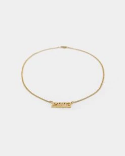 Raising Hell Women's '03 Year Necklace Gold -Fashion Clothing Store 4454569551545 default 00050