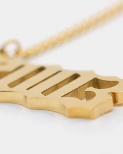 Raising Hell Women's '03 Year Necklace Gold -Fashion Clothing Store 4454569551545 default 00060