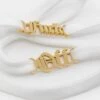 Raising Hell Women's F*ck Off Shoe Charm Gold