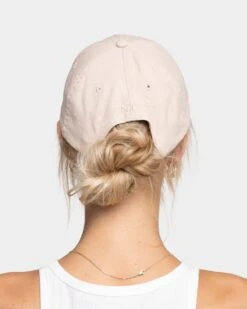 EN ES Women's Heart Break Hat Washed Bone -Fashion Clothing Store 4454569709359 womens 0100