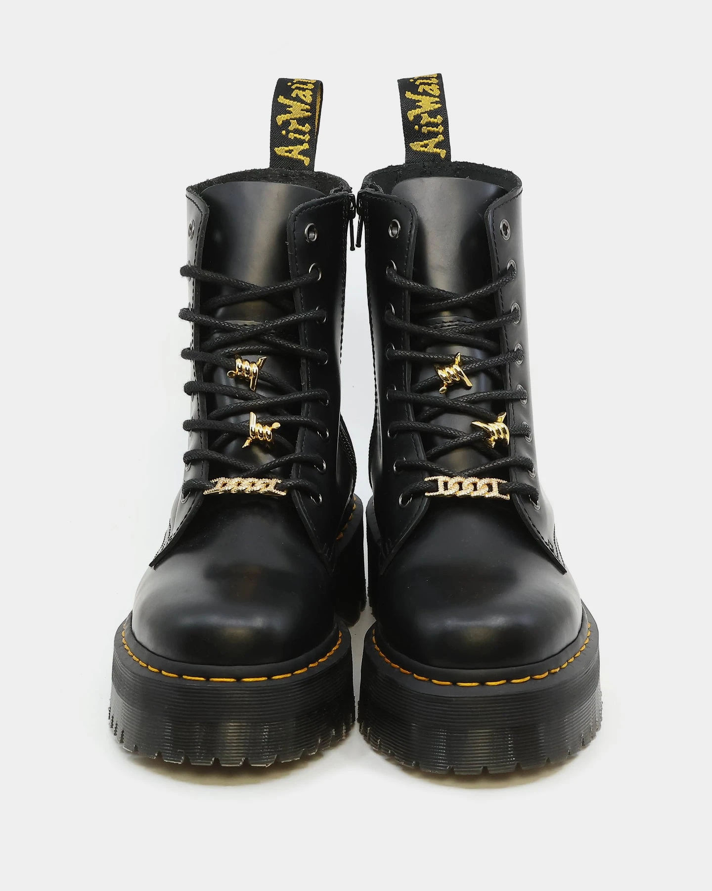 Raising Hell Women's Barbed Wire Shoe Charm 4 Pack Set Gold 9 Raising Hell Women's Barbed Wire Shoe Charm 4 Pack Set Gold - Image 7