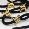Raising Hell Women's Barbed Wire Shoe Charm 4 Pack Set Gold -Fashion Clothing Store 4454569973736 default 0008